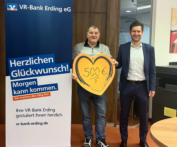 Gewinnsparen bei Ihrer VR-Bank Erding eG