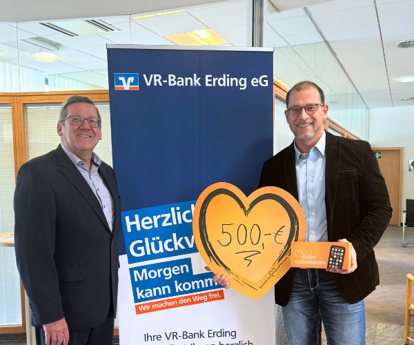 Gewinnsparen bei Ihrer VR-Bank Erding eG