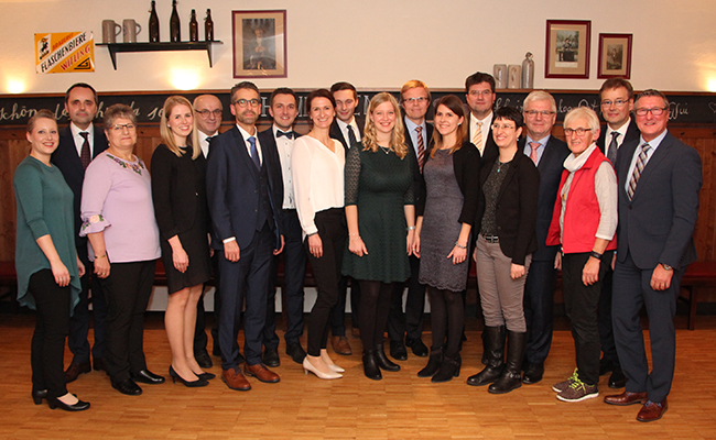 Ehrungen Mitarbeiter VR-Bank Erding eG