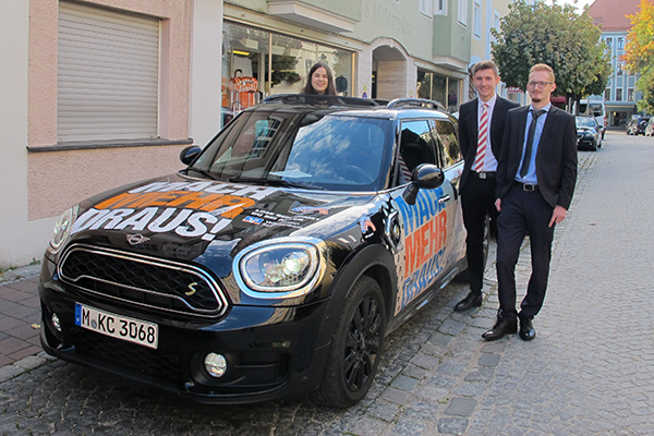 Azubi-Projekt Gewinnsparen unserer VR-Bank Erding eG