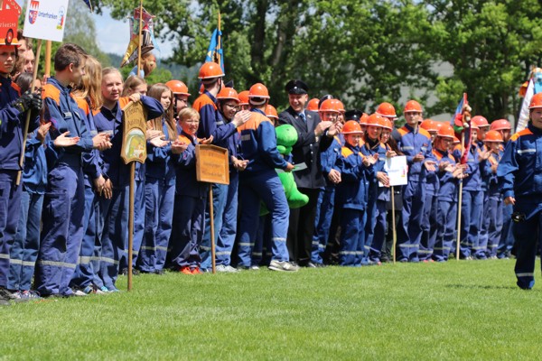 Jugendfeuerwehr Hörlkofen beim Bundeswettbewerb