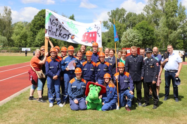 Jugendfeuerwehr Hörlkofen beim Bundeswettbewerb