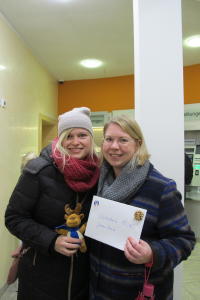 Nacht der Wunschsterne bei unserer VR-Bank Erding eG - Gewinner Gewinnrad