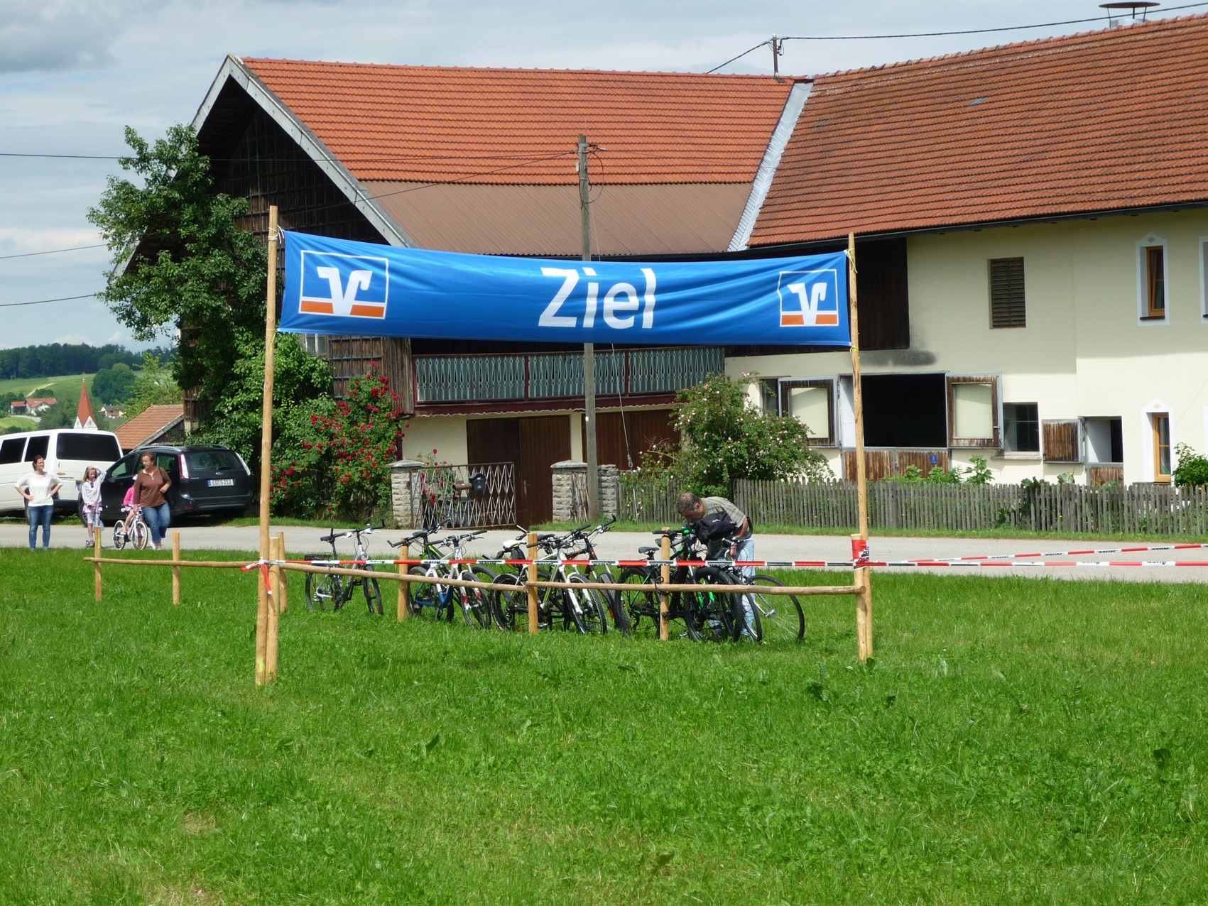 Bild vom Zieleinlauf.