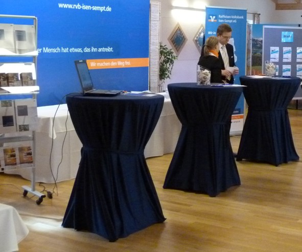 Stand der Raiffeisen-Volksbank Isen-Sempt eG