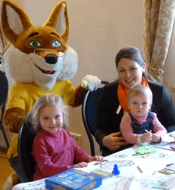 Mal- und Spielecke beim Tag der Immobilie 2016